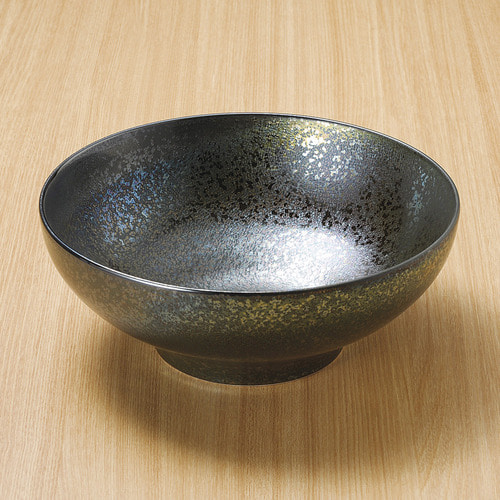흑채깊은대볼 /ø25.3×10.0㎝ , 회접시, 스시, 일본그릇, 회접시,일본접시