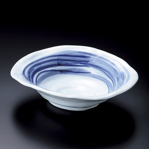 푸른하늘대볼 /ø23×20.3×5.8㎝, 회접시, 스시, 일본그릇, 회접시,일본접시
