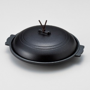 검은 동그라미 도판 21.3 × 19.3 × 7㎝/나배 일본그릇, 일본직구, 이자카야, 오마카세