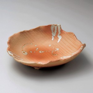 야키유약변형볼   /ø26.5×26×7.8㎝ , 회접시, 스시, 일본그릇, 회접시,일본접시
