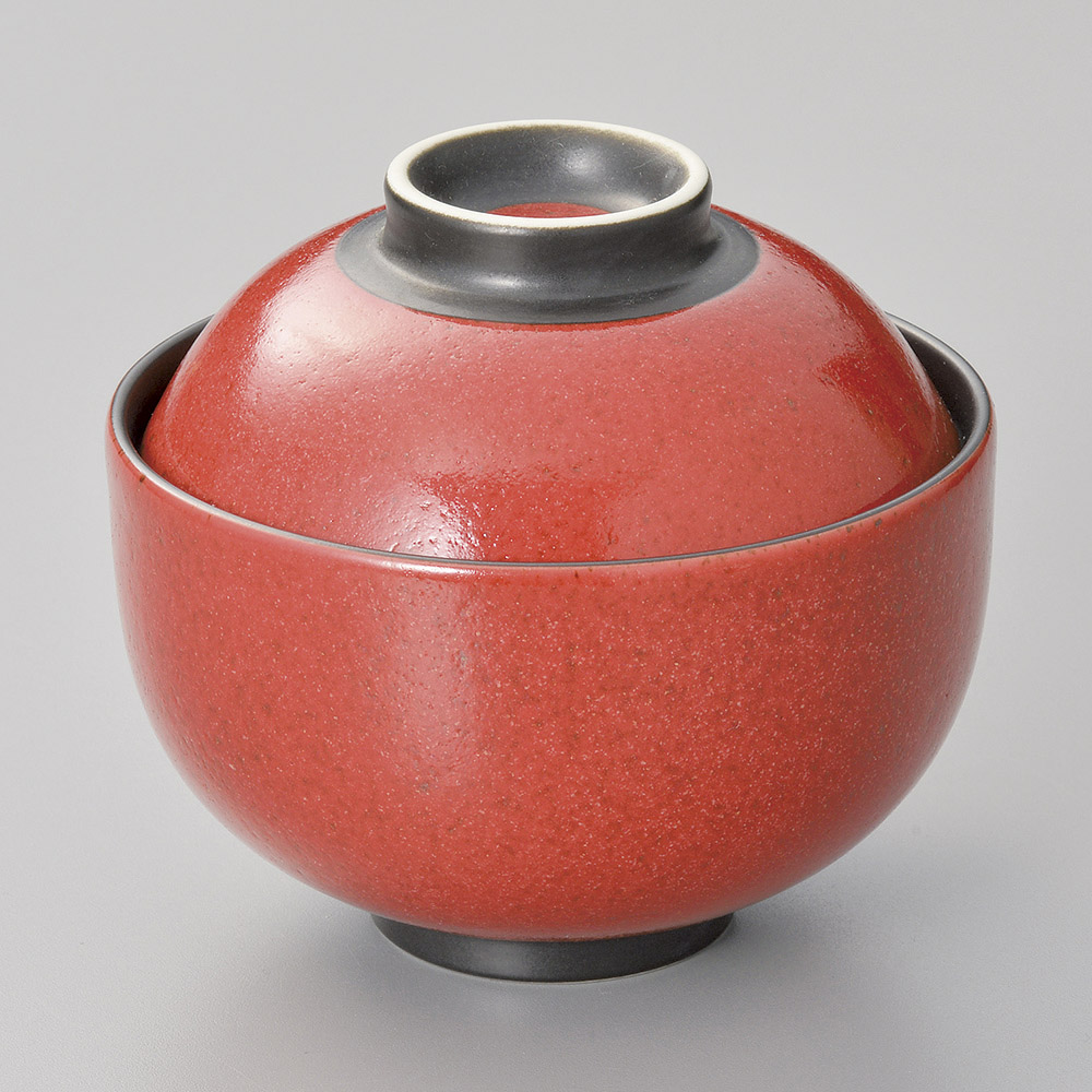 17014-108/유자 붉은 반점 원과자 그릇