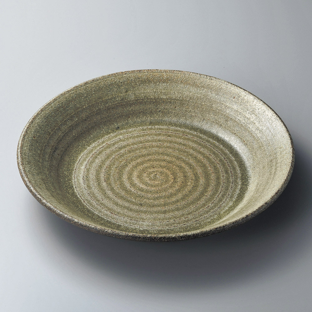18911-668/고가마 9.0 접시 그릇(시나라쿠야키)