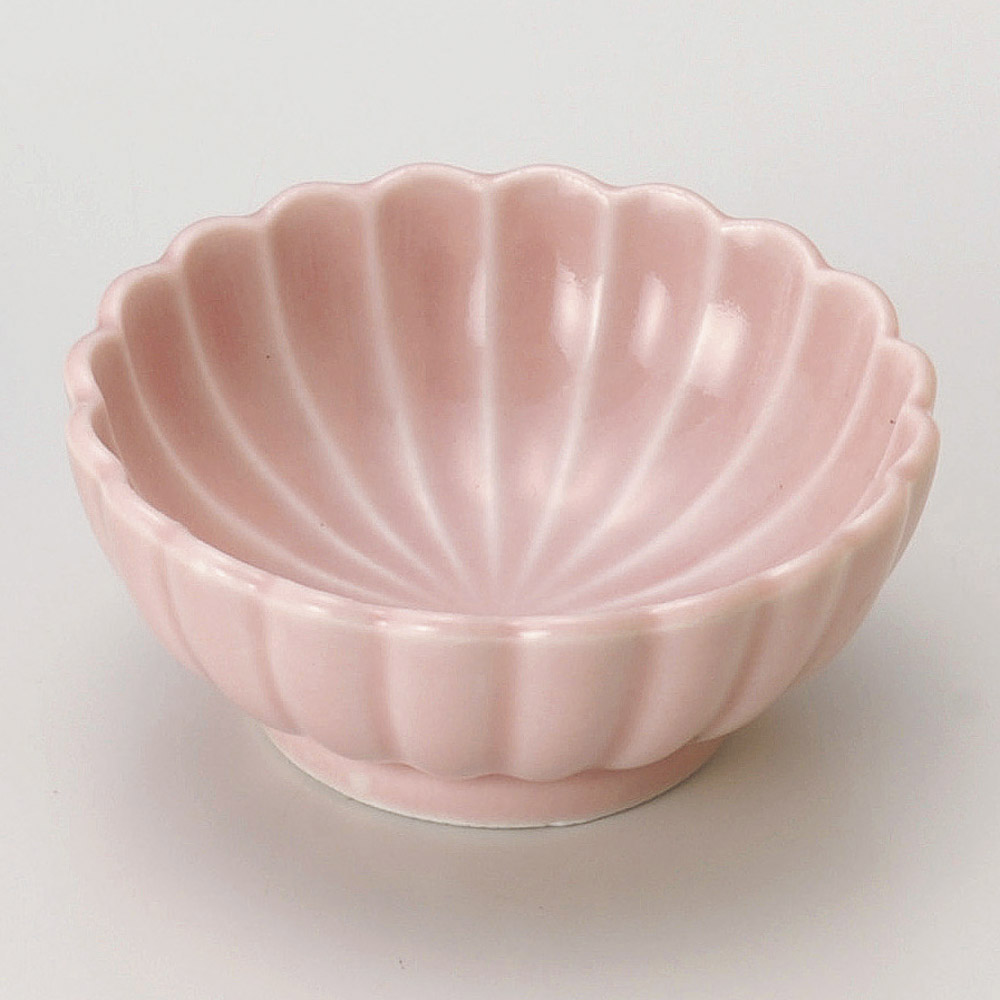 14837-438/핑크 국화형 진미접시